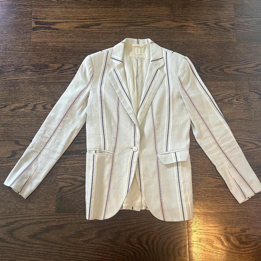Rag & Bone Blazer Jacket, Size 4